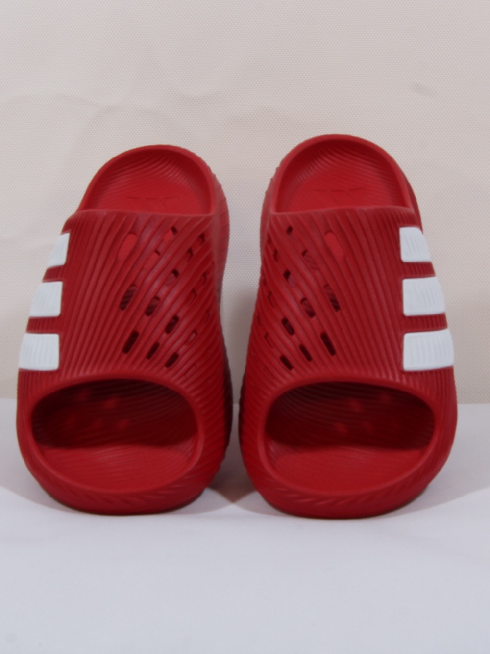 Adidas Men’s Red & White Purechill Slide KI0063 NWT NIB